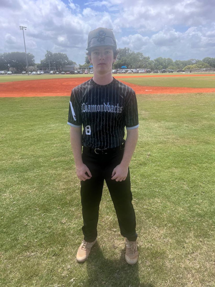 Zach Kegley
Diamondbacks Scout 2028

3.1 IP, 4 Hs, 2 ER
3 BB, 2 Ks

⁦<a href="/ProspectWire/">Prospect Wire</a>⁩ 
#PWPoG 
#PWBaseball 🌴🏆