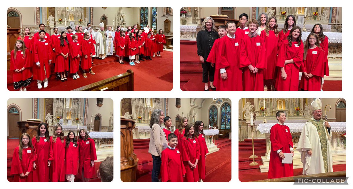 Congratulations to our students who received the sacrament of Confirmation today at St. Mary’s parish. It was a beautiful Mass presided over by Bishop Daniel Miehm.  <a href="/PVNCCDSB/">PVNCCDSB</a>