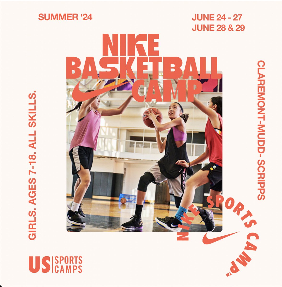 ‼️Athena’s Summer Camp Schedule ‼️

🏀 Youth Skills Camp ⛹️‍♀️
📅 June 24th-27th 
⏰ 9-3pm
💫 Ages: 9-13
—
🏀 HS Elite Clinic 🏆 
📅 Session I: June 28th 
📅 Session II: June 29th 
⏰ 9-3pm
💫 Ages: Rising 9th-12th

📍 Register in the link in the bio!