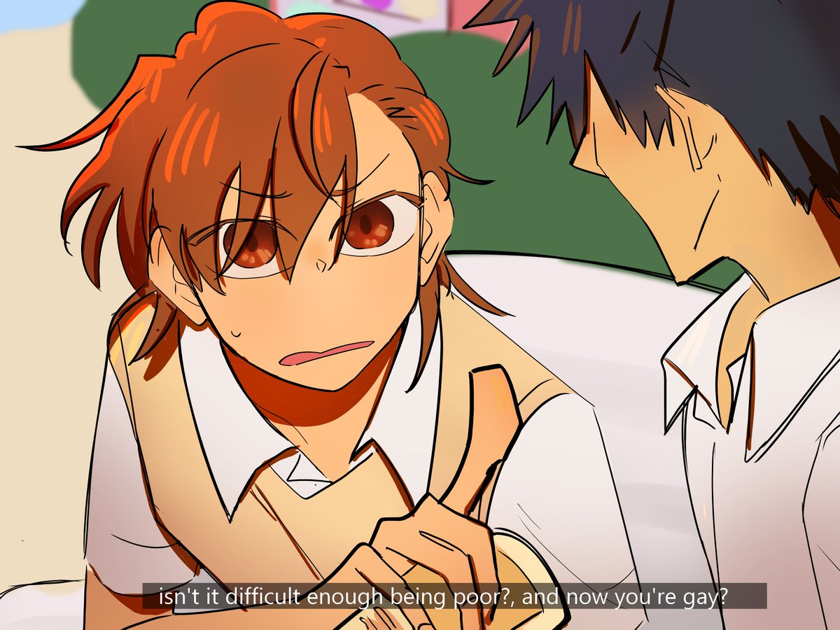 VoidosTheSecond's tweet photo. he's trying to tell her about kamiichi #toau https://t.co/89ZlswFnOn