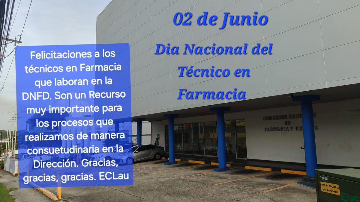 Felicitaciones a todos los técnicos en Farmacia. ECLau