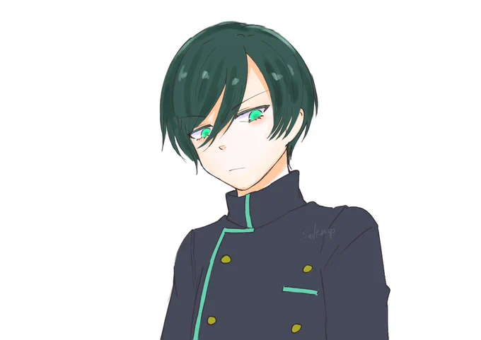 凛ちゃんさん落書き 