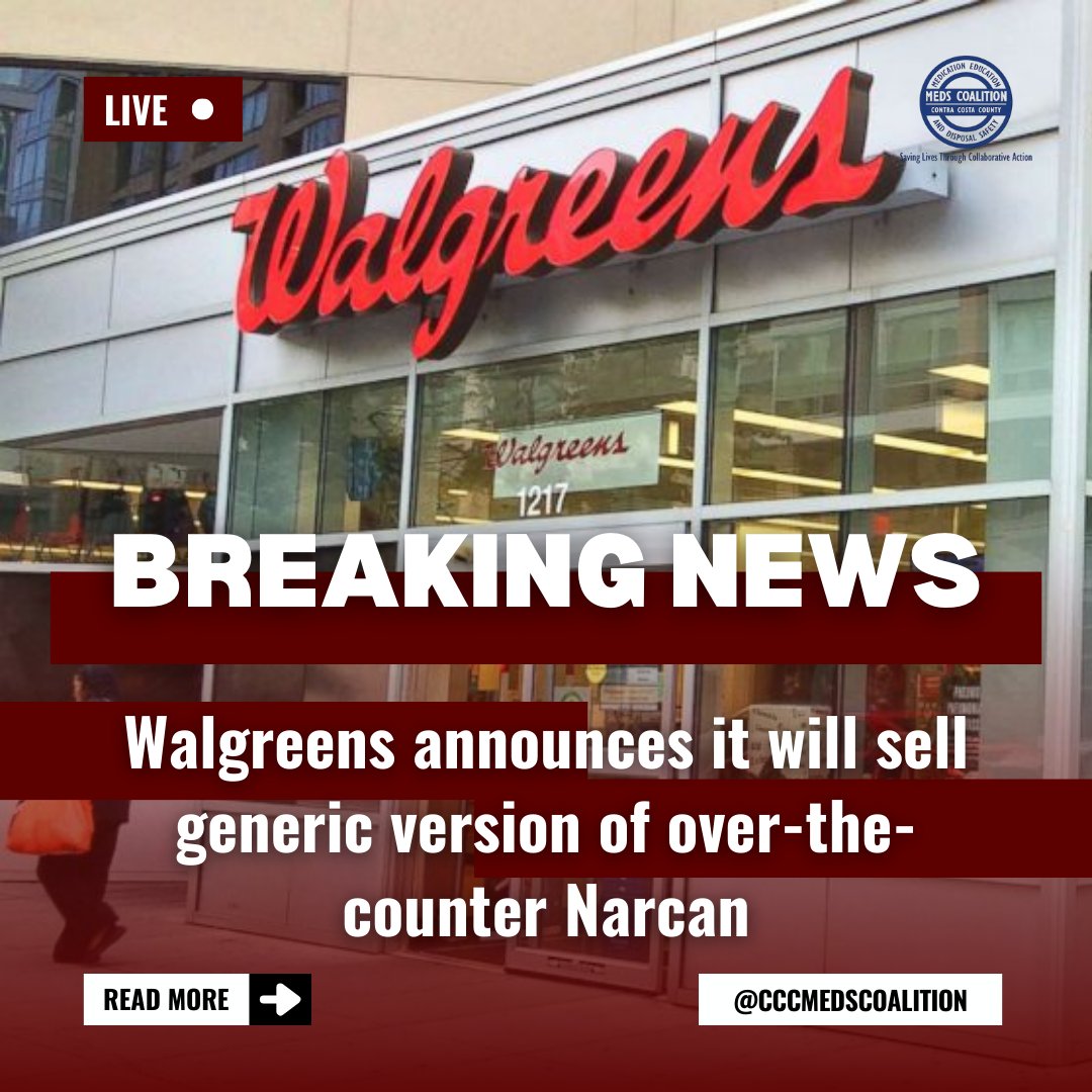 Walgreens said its generic version of Narcan will be priced at $34.99. Walgreens Boots Alliance announced Wednesday that it plans to sell its own generic version of the overdose reversal drug Narcan.abcnews.go.com/Health/walgree….