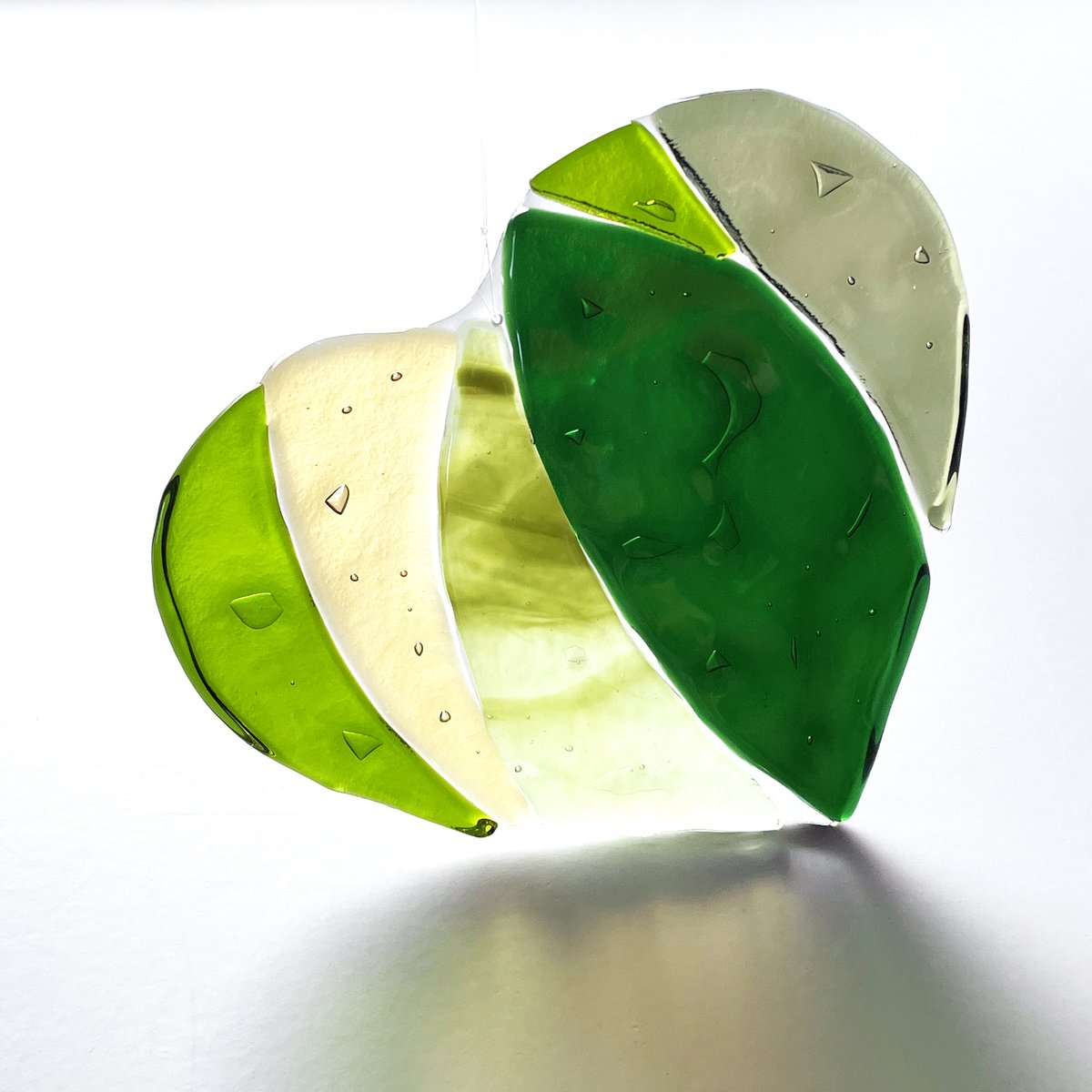 A Fiery Heart | Glass Art by Gisela Spallek tweet media