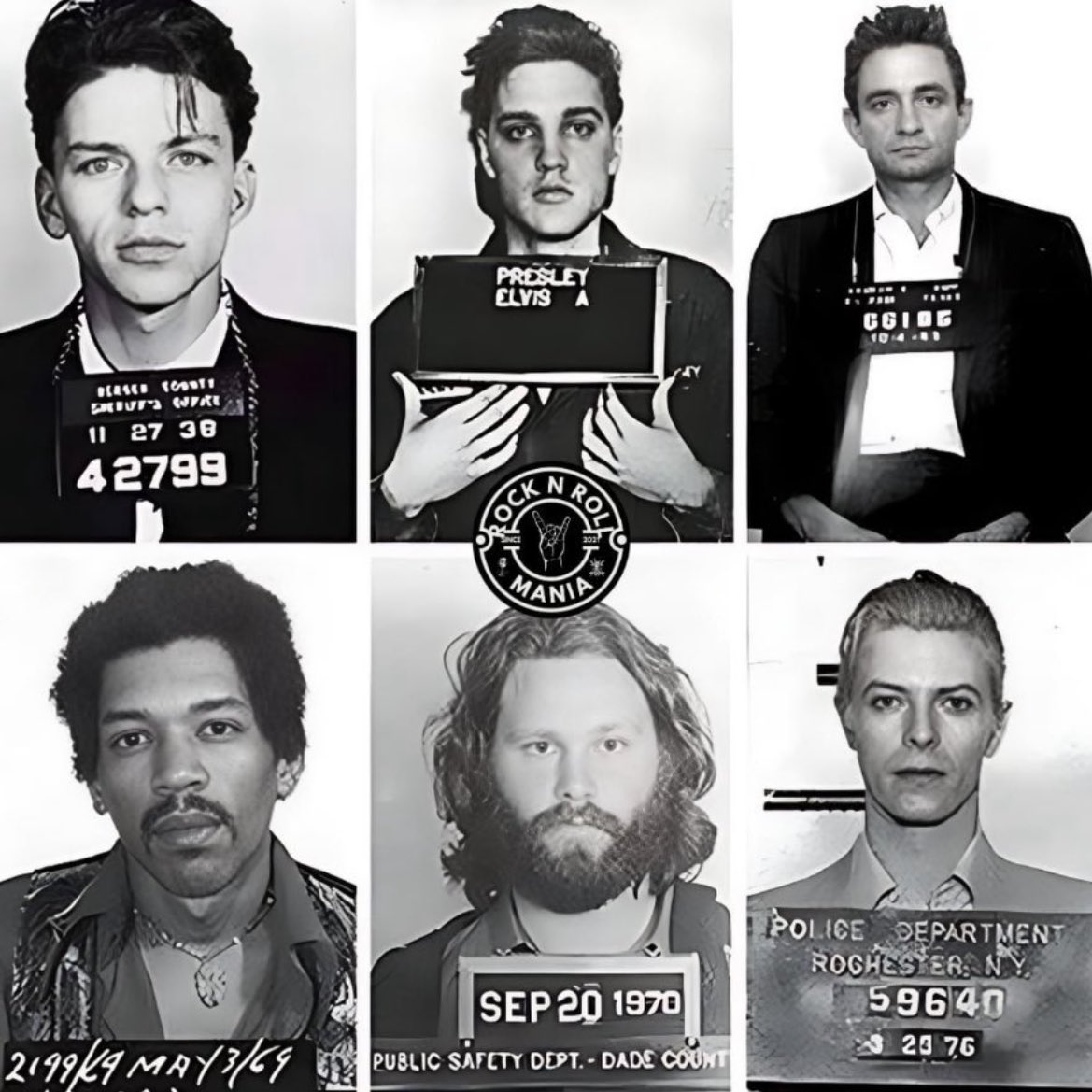Who had the most epic Mugshot?