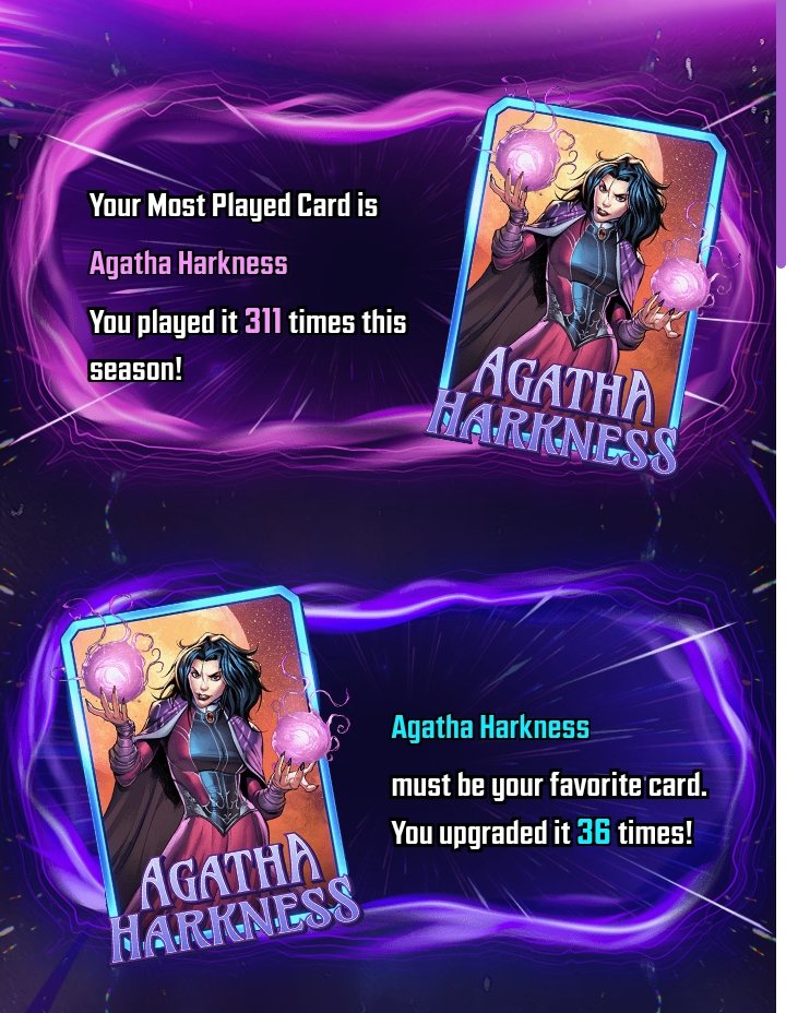 BodeSteven's tweet image. My coolest stats during A Blink in Time Season of #MARVELSNAP!