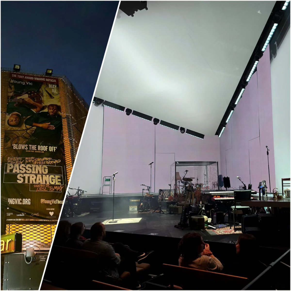 johncmurphy7's tweet photo. Theatre trips in the past week: #HadestownUK @HadestownUK, #OVMachinal @OldVicTheatre, #PassingStrange @YoungVicTheatre, and Spring Awakening 15th Anniversary Concert @SpringAwakeningLdn @JackMapleProds #SpringAwakeningLdn https://t.co/yt40dmXfGE