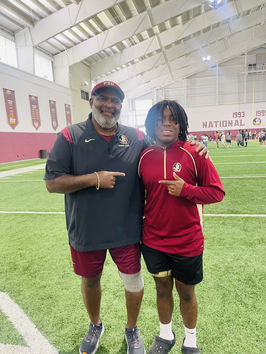 Ian Watkins (@cashbenjamin0) on Twitter photo I've had a great time today at <a href="/FSUFootball/">FSU Football</a> camp! Grateful for the experience. #GoNolesπ’
"Keep climbing "
<a href="/larryblustein/">Blustein Recruiting</a> <a href="/BookerTFB/">B.T.Wildcat Football</a> <a href="/CoachOnkka/">Ryan Onkka</a> <a href="/Coach_Norvell/">Mike Norvell</a> <a href="/odellhaggins/">Odell Haggins</a> I've had a great time today at <a href="/FSUFootball/">FSU Football</a> camp! Grateful for the experience. #GoNolesπ’
"Keep climbing "
<a href="/larryblustein/">Blustein Recruiting</a> <a href="/BookerTFB/">B.T.Wildcat Football</a> <a href="/CoachOnkka/">Ryan Onkka</a> <a href="/Coach_Norvell/">Mike Norvell</a> <a href="/odellhaggins/">Odell Haggins</a>