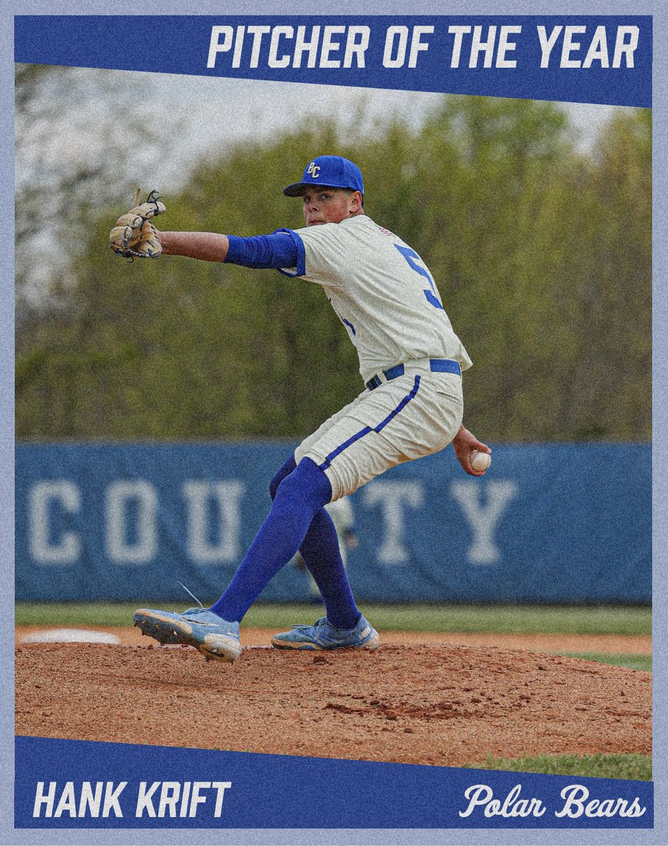 2024 10th Region Baseball Pitcher of the Year: 
Hank Krift - Bracken County
&gt;&gt; 10thregion.com/baseball-award…