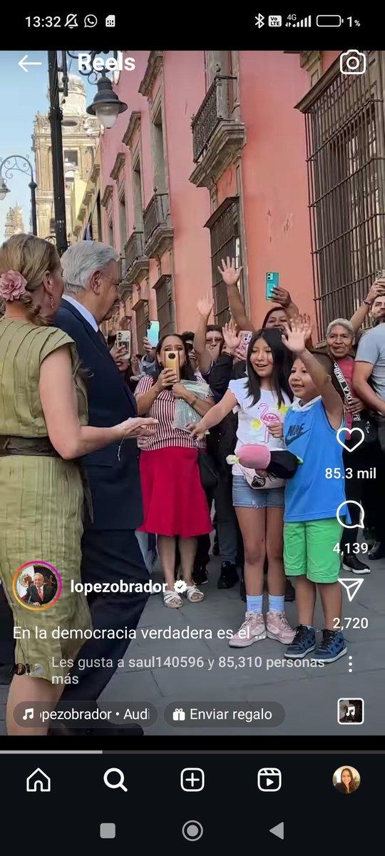 dulcecaro7's tweet image. Siempre tendré el instinto reporteril @lopezobrador_ #EleccionesMéxico2024