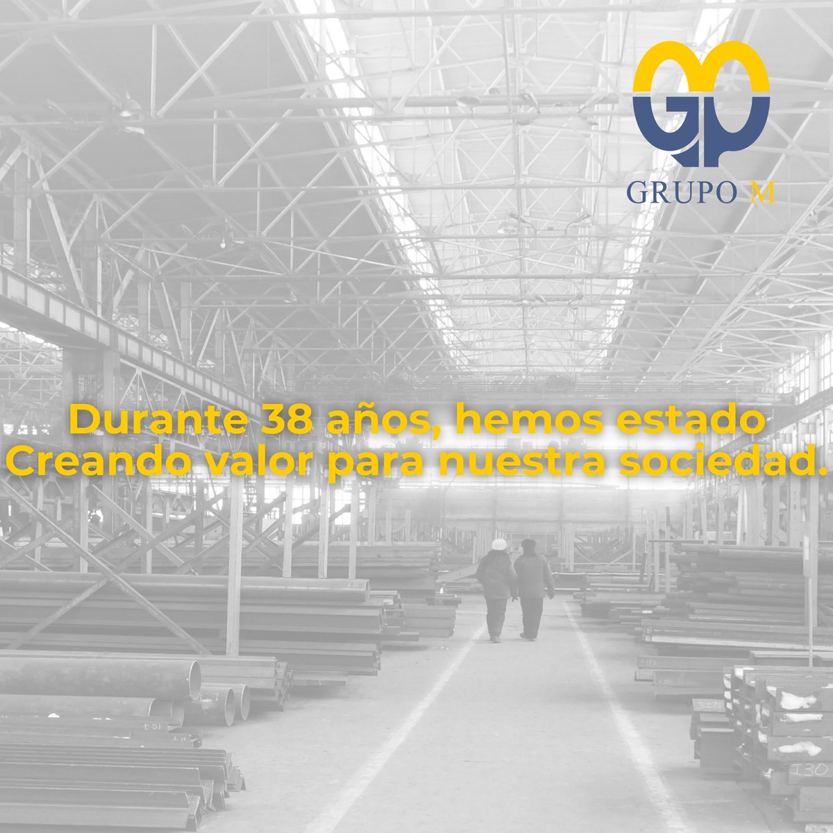 Hoy celebramos 38 años de logros y esfuerzos continuos. Cada día, juntos superamos obstáculos y crecemos unidos, fomentando valores y sirviendo a nuestra sociedad.

Grupo M: siempre Creadores de Valor.

#grupoM #creadoresdevalor #aniversario #38 #servicio #comunidad