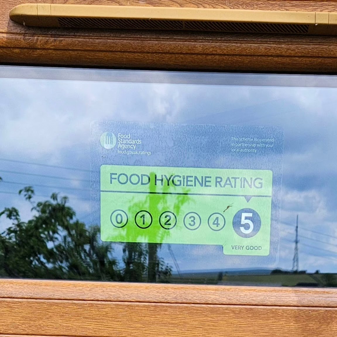 Delighted to retain my 5 scores up here at Two Hoots Cottage Guesthouse.
Best suited to Pennine Way Walkers.
#penninewayguesthouse 
#foodstandardsagency 
#freshfoodfromscratch 
#todmorden #traditionalbandb