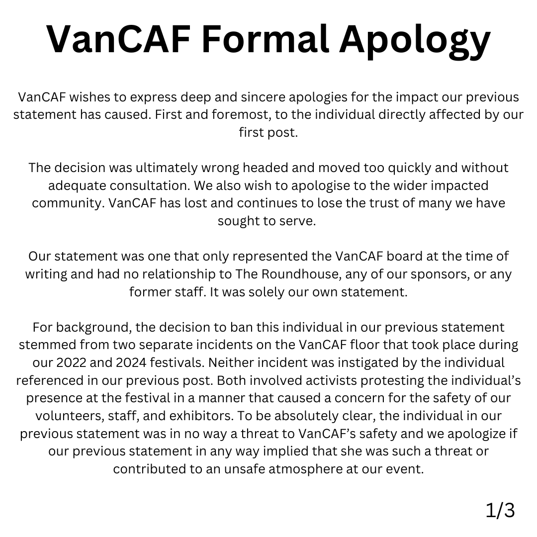 VanCAF tweet media