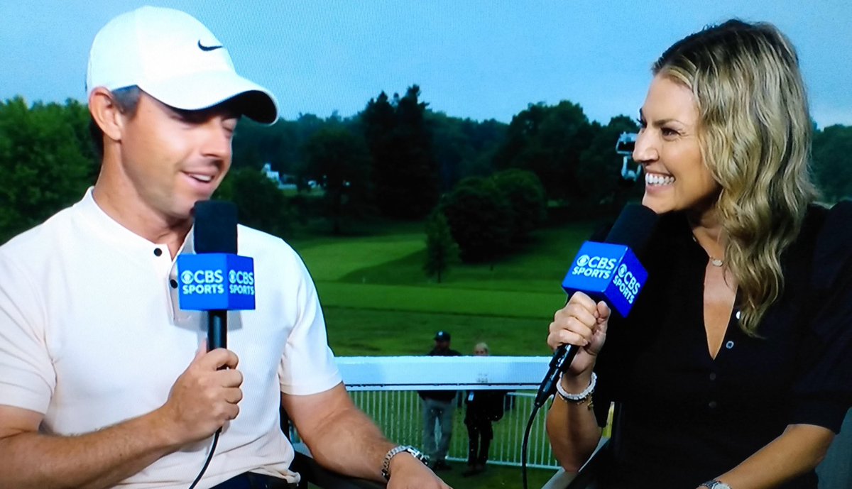 Amanda Balionis to Rory McIlroy: “You had an interesting week.” 😂 @RBCCanadianOpen #rbcco #rorymcilroy #rory #mcilroy #pgatour