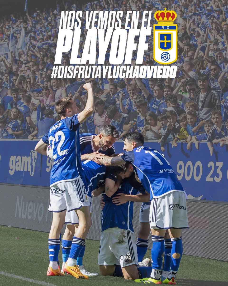 #DisfrutayLuchaOviedo
#RealOviedo 🔵⚪️