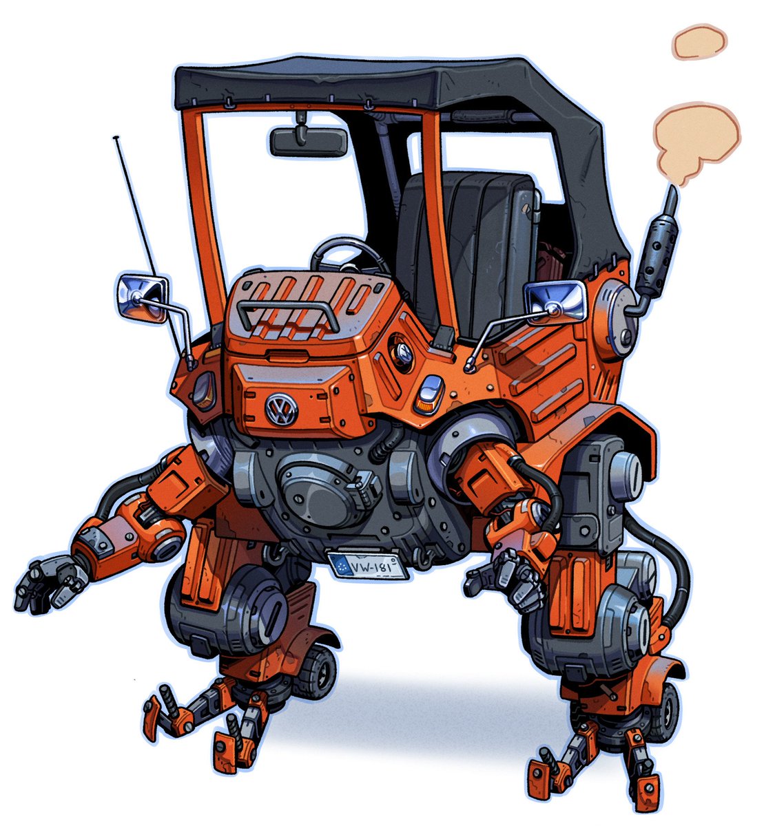 「Throw back to a drawing from over 7 year」|Cameron Sewellのイラスト