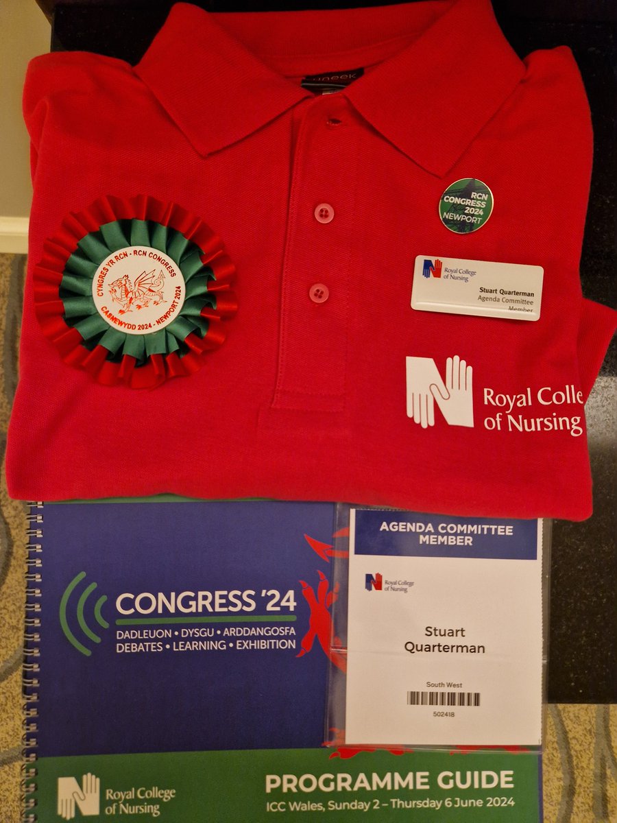Stuart Quarterman (@stuwieq) on Twitter photo Ready 4 a great day in #ThePit 2moro. Hoping 4 a great <a href="/theRCN/">The RCN</a> Congress. Will be great 2 meet every1 (it's hot-pink so you'll do well 2 miss us. 😀
<a href="/RCNPlymouth/">RCN Plymouth Branch</a> <a href="/RCNSouthWest/">RCN South West</a> #RCN24 #AgendaCommittee <a href="/RCNWales/">Royal College of Nursing Wales</a> #Newport <a href="/BiscuitNurse/">#HelloMyNameIs Josie!</a> <a href="/bjgw/">BJ Waltho</a> <a href="/Linda_ex_CPH/">Linda B</a> <a href="/Vickykeir/">Vicky Keir</a> <a href="/MannersOfMarple/">Clarry Manners</a> Ready 4 a great day in #ThePit 2moro. Hoping 4 a great <a href="/theRCN/">The RCN</a> Congress. Will be great 2 meet every1 (it's hot-pink so you'll do well 2 miss us. 😀
<a href="/RCNPlymouth/">RCN Plymouth Branch</a> <a href="/RCNSouthWest/">RCN South West</a> #RCN24 #AgendaCommittee <a href="/RCNWales/">Royal College of Nursing Wales</a> #Newport <a href="/BiscuitNurse/">#HelloMyNameIs Josie!</a> <a href="/bjgw/">BJ Waltho</a> <a href="/Linda_ex_CPH/">Linda B</a> <a href="/Vickykeir/">Vicky Keir</a> <a href="/MannersOfMarple/">Clarry Manners</a>