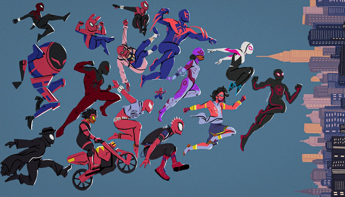 Ettelette's tweet image. HAPPY ANIVERSARYYYY 🎈🥺 ♥💘💗💓

#ATSV #AcrossTheSpiderverse #spiderman