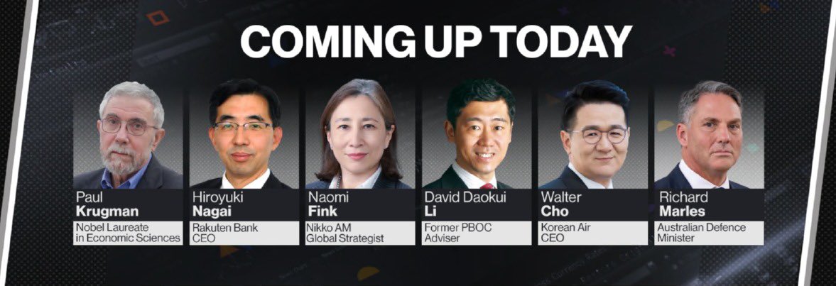 We’re live in just under an hour! 

“Bloomberg: The Asia Trade” with <a href="/SheryAhnNews/">Shery Ahn</a> and <a href="/HaidiLun/">Haidi Lun Stroud-Watts 伦海迪</a> premieres today at 7am HKT.

There’s also a stellar line-up of guests on our debut show. 

Please tune in!