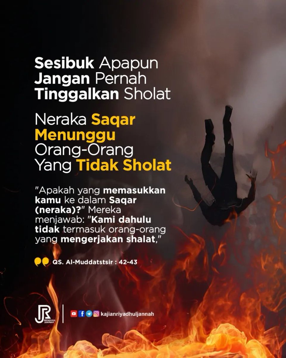 Jangan tinggalkan sholat