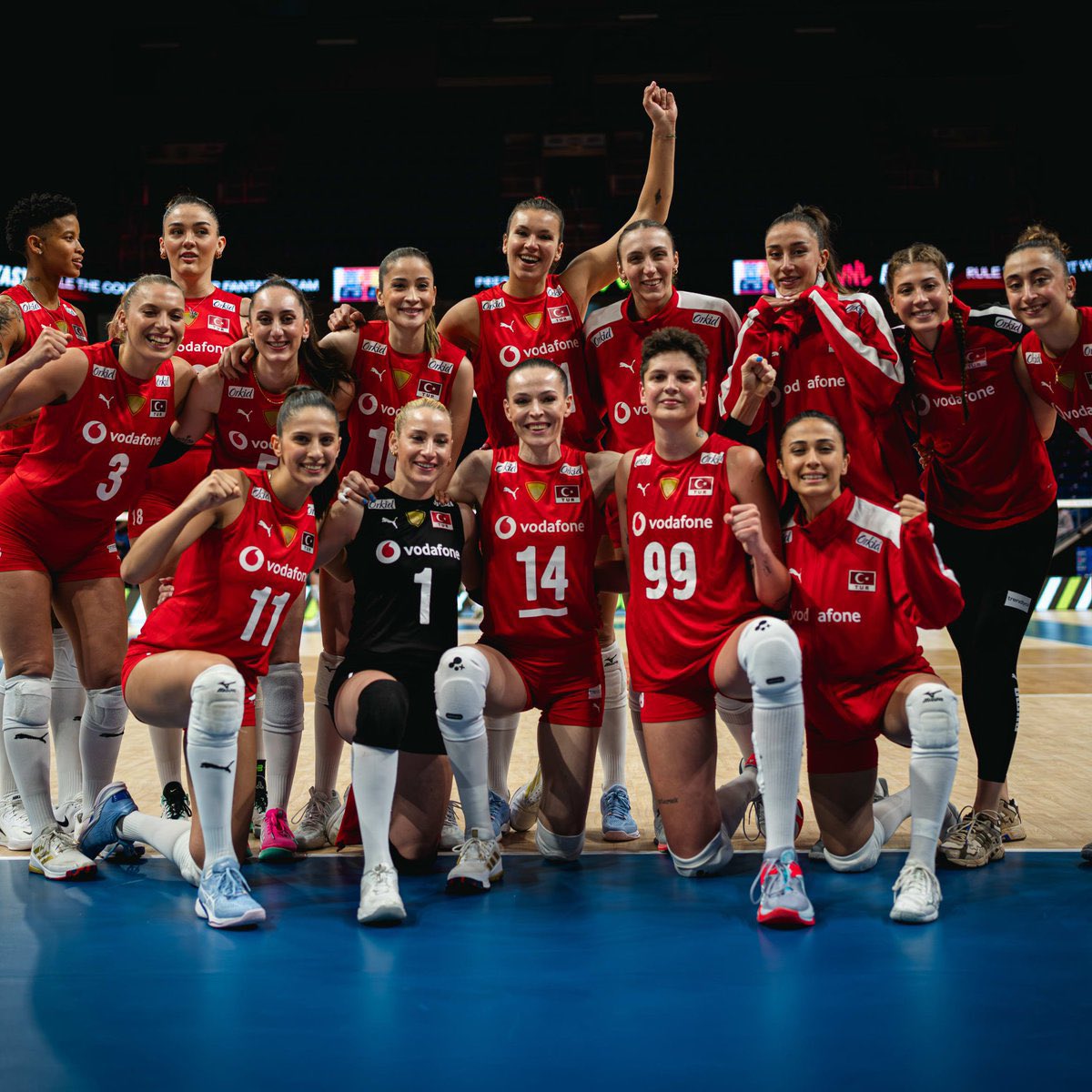 Türkiye voleybolda dünyanın 1 numaralı ülkesi olmaya devam ediyor.