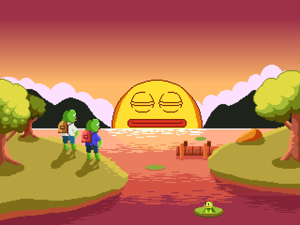 GM 🐸☀️

Pixel Pepe is coming to Solana and giving 20 OG slots away! 🎁

1️⃣Like and RT! 
2️⃣Comment with your SOL addrs
3️⃣Follow <a href="/pixelpepeworld/">Pixel Pepe 🐸</a> 
 
24h ⏰