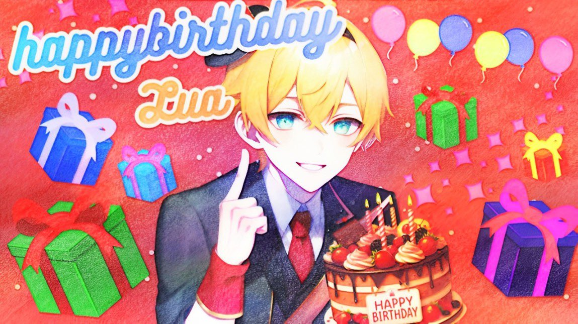 ルアくん爆誕しましたああああああああああぁぁぁああああああああああぁぁぁ！！！！！！！

アラサーの仲間入りしてしまった😭😭

今年は25歳として自分磨きもするし配信や歌みたも投稿したいと思ってるから皆様よろしくお願いします😊😊

【SPECIALTHANKS】
イラスト:@7Na_ooo