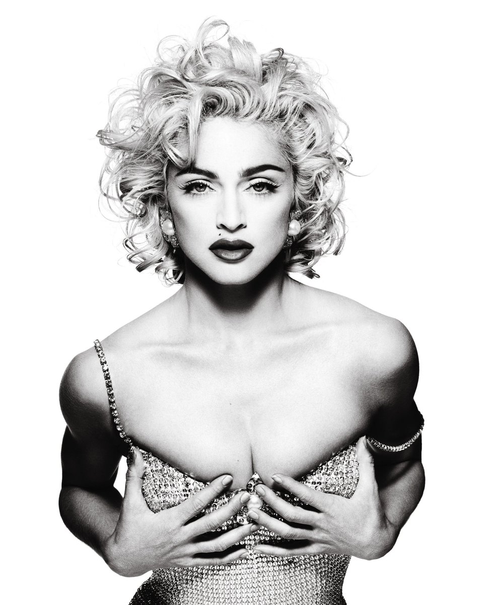 madonna photographed by patrick demarchelier, 1990