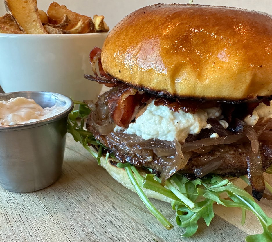 Introducing #RenoFoodandDrinkWeek participant Cheese Board South Reno!

They have created the Fig &amp; Goat Cheese Burger just for Reno Food &amp; Drink Week, June 3-14, 2024.

𝑭𝒊𝒈 &amp; 𝑮𝒐𝒂𝒕 𝑪𝒉𝒆𝒆𝒔𝒆 𝑩𝒖𝒓𝒈𝒆𝒓 $15.95

Will this be one of your stops during #RenoFoodWeek?