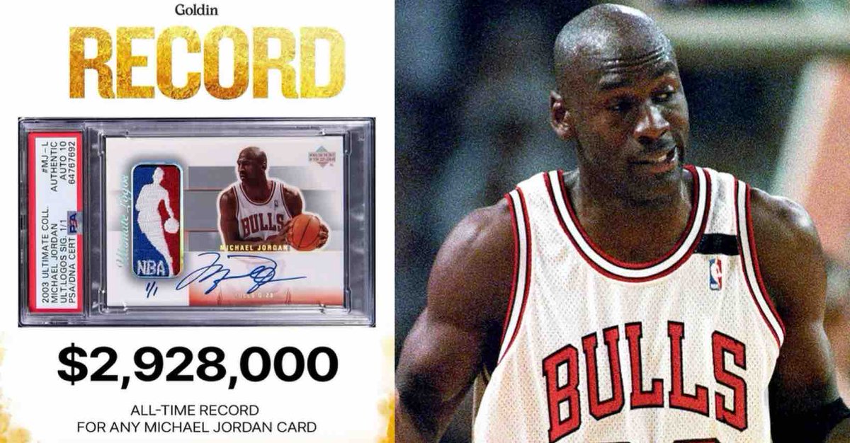 Highest Selling Michael Jordan Card Of All Time Sells For $2.9 Million