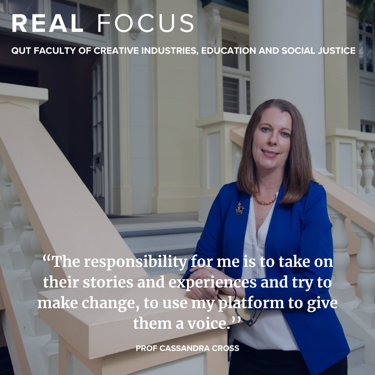 Giving a voice to victims of #fraud: Prof Cassandra Cross is one of the world’s most respected experts in fraud, financial crime and cybercrimehttps://www.qut.edu.au/news/realfocus/giving-a-voice-to-victims-of-fraud #QUTJustice #QUTRealFocus <a href="/DrCassCross/">Professor Cassandra Cross</a> <a href="/CrimeJusticeQUT/">QUT Centre for Justice</a> #Fraud