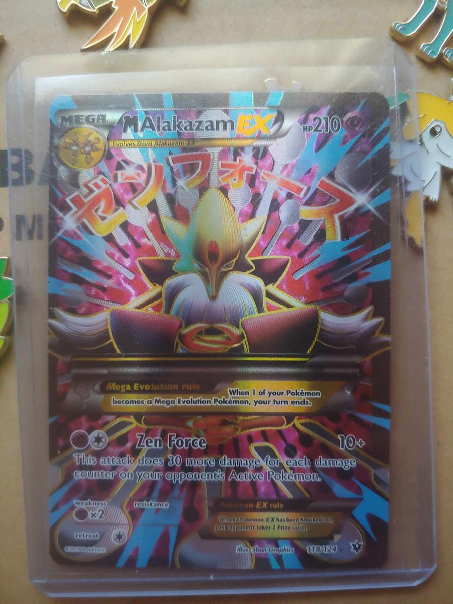 TankNash316's tweet photo. Mega Alakazam ex such nice art work one of my favorite Alakazam cards #pokemon #tcg #90kid #alakazam https://t.co/5LN08pMHFa