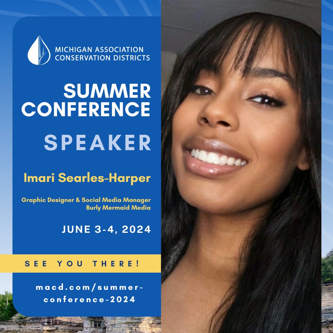 MI_Conservation's tweet photo. 📲Marketing Conservation Districts on ALL the "Platforms" -- Join us at MACD's 2024 Summer Conference for round tables + talks discussing what's working &amp; what doesn't -- both on social media AND with our in-person communities -- when advocating &amp; recruiting for your local CD! https://t.co/IWIgdXPNZ5