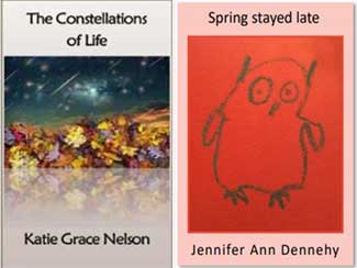 OriGamiFreePoem's tweet image. Two #microchap collections of #origamipoem to read &amp;amp; download on origamipoems.com – 
‘The Constellations of Life’ by Katie Grace Nelson
and &apos;Spring stays late&apos; by Jennifer Ann Dennehy
© 2024
#poets #micropoetry