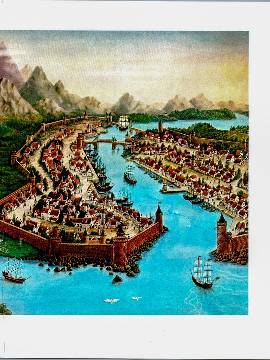 HudsonPulp's tweet image. Gervasio Gallardo Vintage art book page Cover art for William Morris' "The Sundering Flood" paperback 1973 etsy.com/listing/131945…
 #ReadyToFrame #DecorativeArts