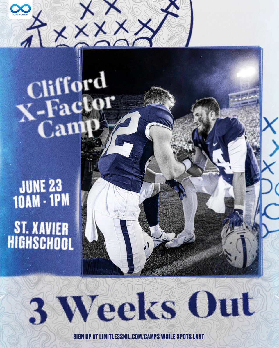 The Clifford X-Factor camp returns to Cincinnati in 3 weeks and the best part … it’s free 🔥 Register ➞ limitless.com/camps