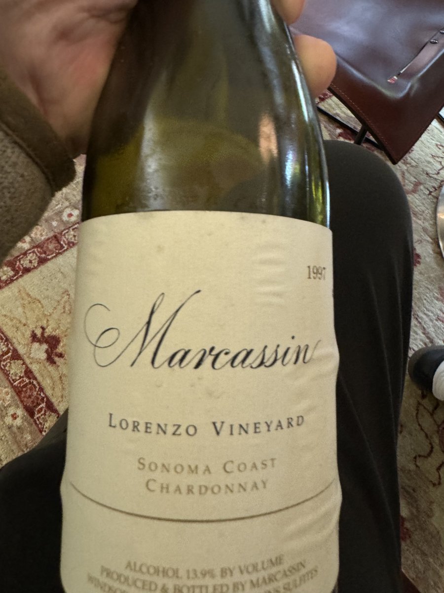 What an unbelievably great wine. I feel very blessed to be able to taste it…NOW