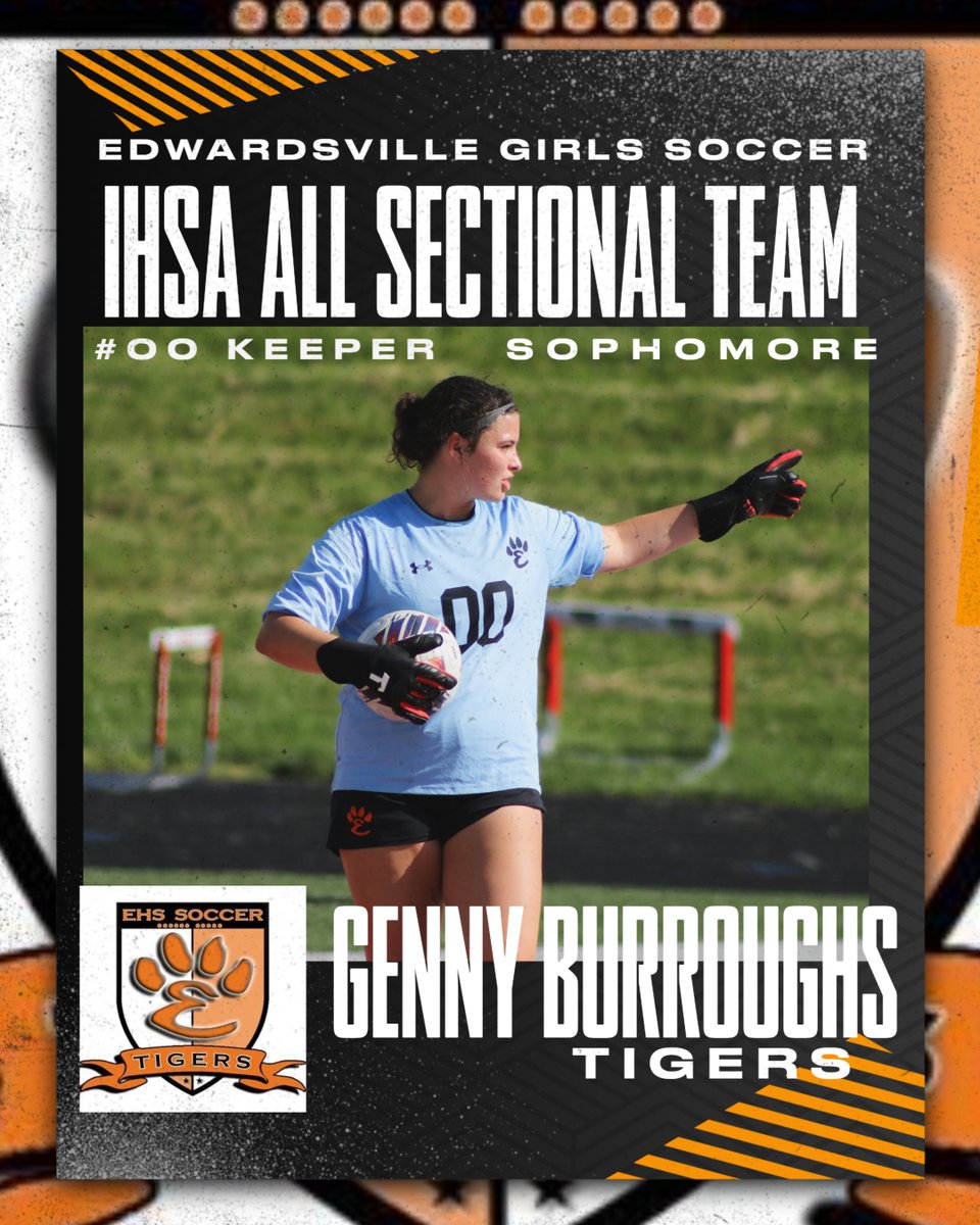 Congratulations to Genny Burroughs on her All-Sectional Selection!