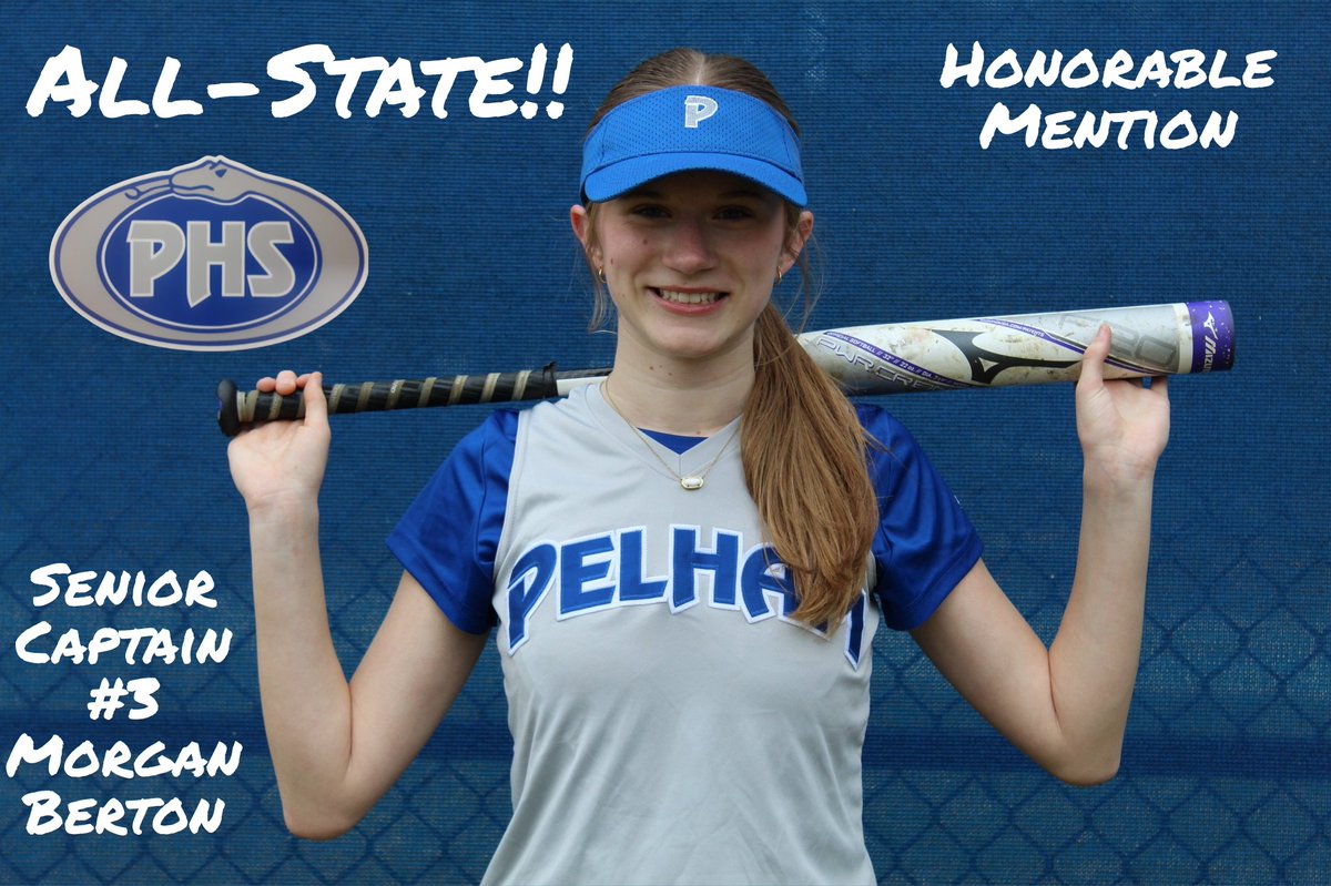 Congratulations to our Senior Captain, Morgan Berton!! She is an All-Stater!!
