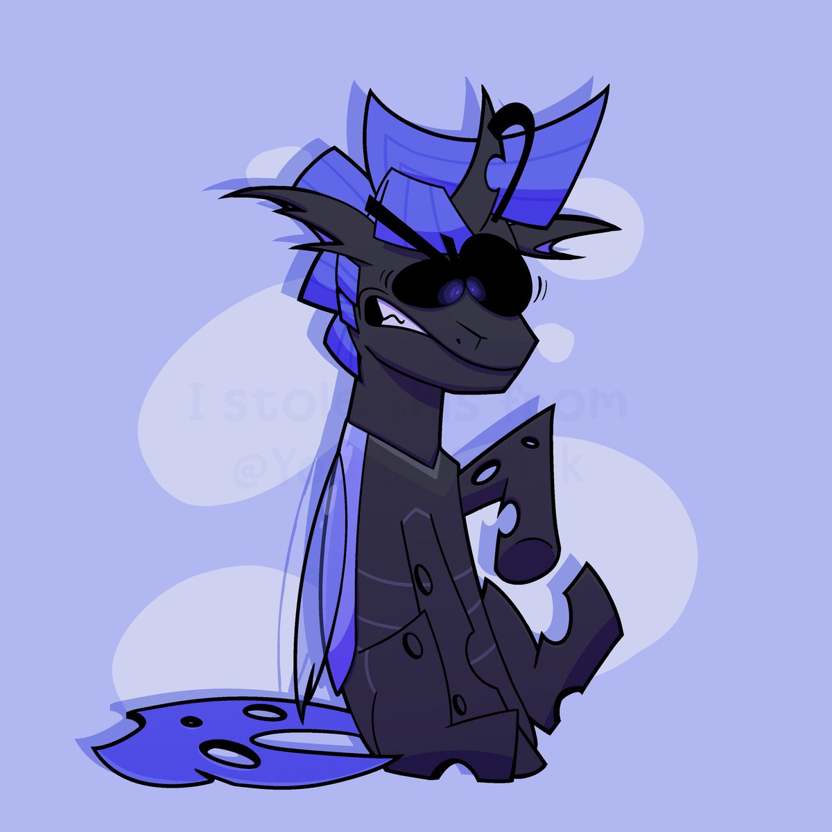 YooitsYorick's tweet image. Pi pony. (Part of an art trade with Vera haha)

#PaSOSC #ProblemsAndSolutions