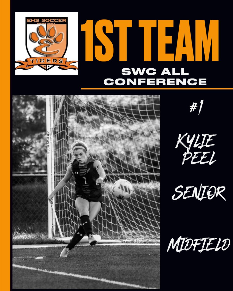 Kylie Peel, 1st Team, All Southwestern Conference. Congratulations! # SWC