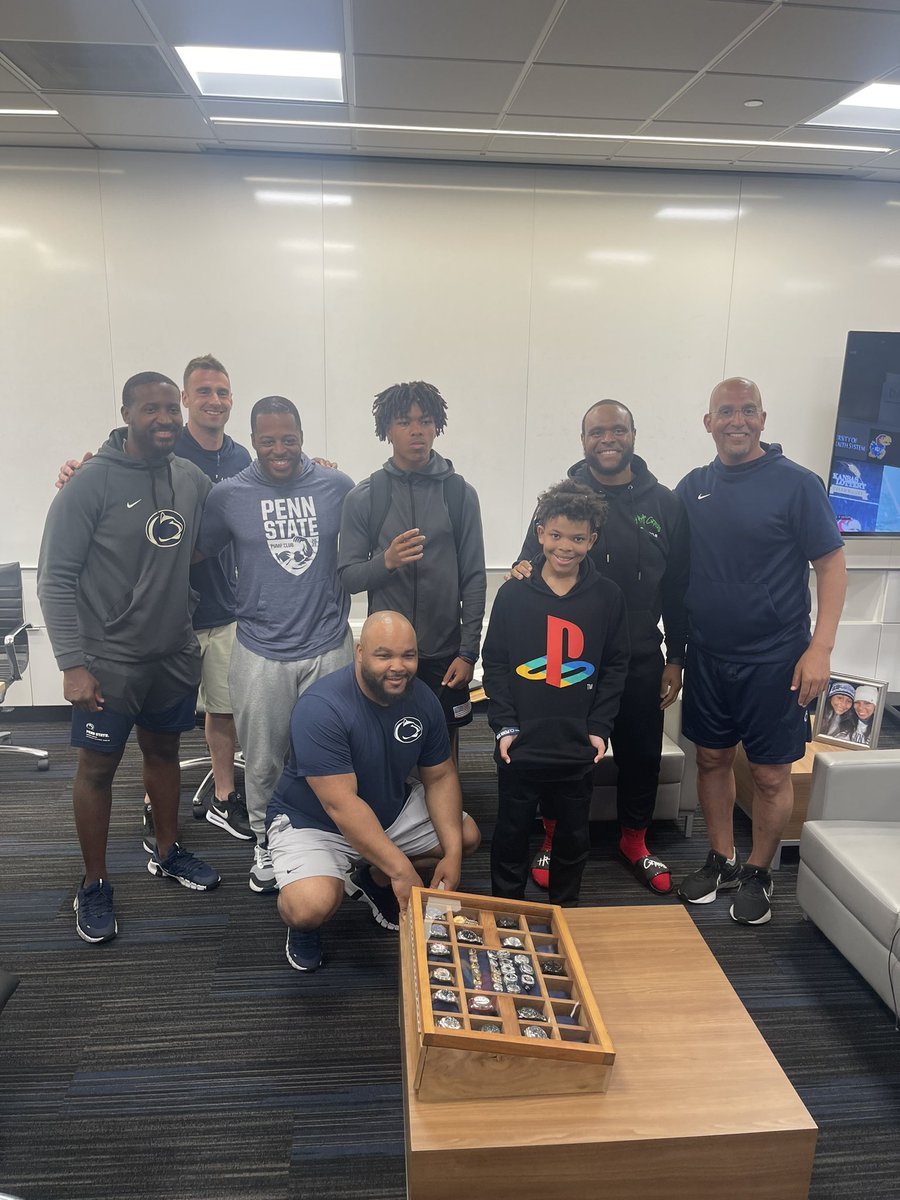 After a great camp I am blessed to receive a offer from Penn State!!
AGTFG
IPMFIGF🙏🏿🐧🐑
Psalms 37:5
<a href="/RocCarmichael/">Roc Carmichael</a> <a href="/dhglover/">🏈Coach Glove🏈</a> <a href="/PennStateFball/">Penn State Football</a> <a href="/realmarkdup/">Mark Dupuis</a> <a href="/EdOBrienCFB/">EdOBrienCFB</a> <a href="/coachmhagans/">Marques Hagans</a> @247sports <a href="/RivalsFriedman/">Adam Friedman</a> <a href="/On3sports/">On3</a> <a href="/TheUCReport/">Billy Tucker</a> <a href="/adamgorney/">Adam Gorney</a> <a href="/kschmittASHS/">Kyle Schmitt</a> <a href="/coachjfranklin/">James Franklin</a>