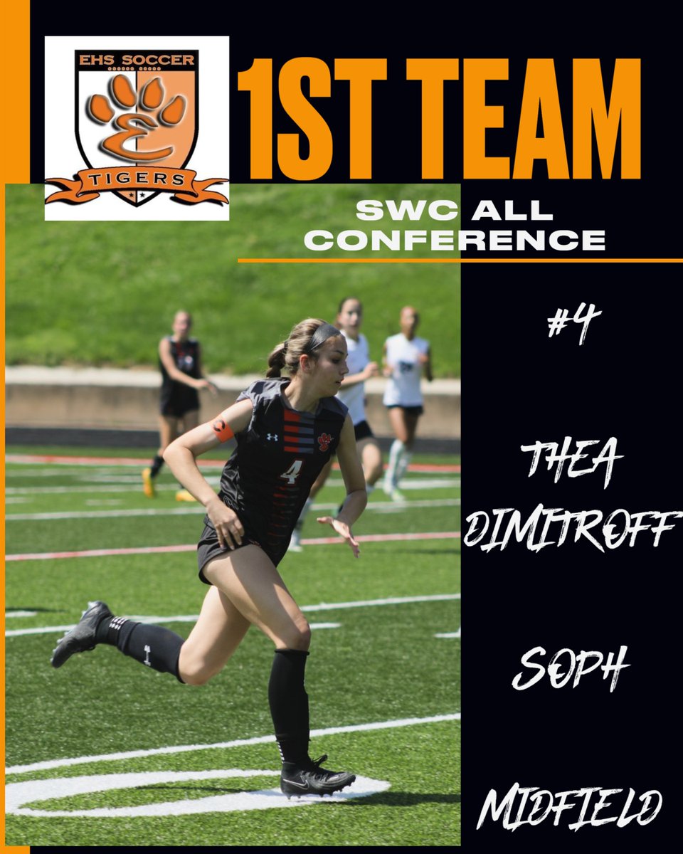 Thea Dimitroff, 1st Team, All Southwestern Conference. Congratulations! # SWC