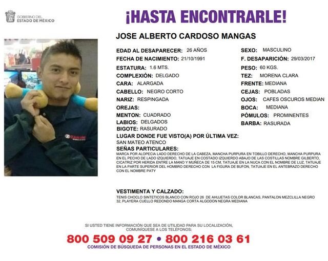 abixrb's tweet photo. hoy voté por José Alberto Cardoso Mangas, joven desaparecido en 2017 en San Mateo Atenco, Estado de México
#votodigno
#votopordesaparecidxs
#EleccionesMéxico2024 https://t.co/IEKfksG1W0