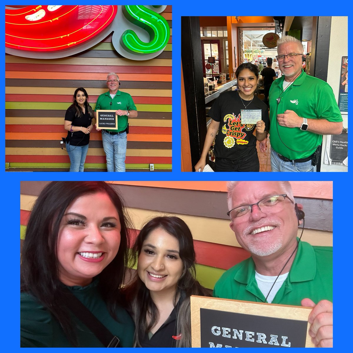 Lisa Wherry (@wherry_lisa) on Twitter photo Happy 1st day <a href="/LairdWalker4/">Laird Walker</a> at Grapevine Mills! You are gonna do amazing things! #ChilisLove #WherryArea Happy 1st day <a href="/LairdWalker4/">Laird Walker</a> at Grapevine Mills! You are gonna do amazing things! #ChilisLove #WherryArea
