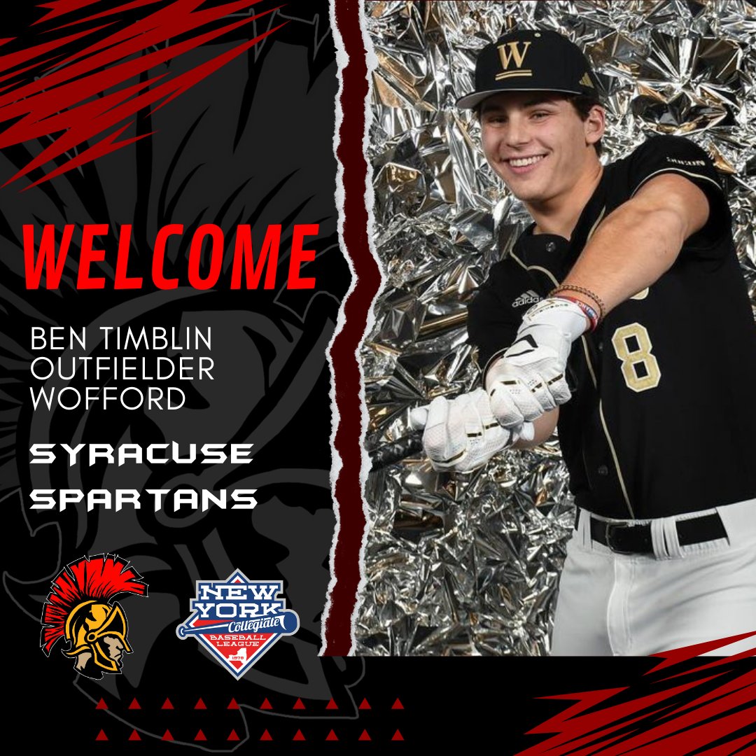 Syracuse Spartans (@nycbl_spartans) on Twitter photo Spartans on the Road to Omaha soon?
Welcome future <a href="/WoffordBaseball/">Wofford Baseball</a> players <a href="/CadeCollins34/">Cade Collins</a> and <a href="/ben_timblin/">Ben Timblin</a> to Syracuse! Spartans on the Road to Omaha soon?
Welcome future <a href="/WoffordBaseball/">Wofford Baseball</a> players <a href="/CadeCollins34/">Cade Collins</a> and <a href="/ben_timblin/">Ben Timblin</a> to Syracuse!