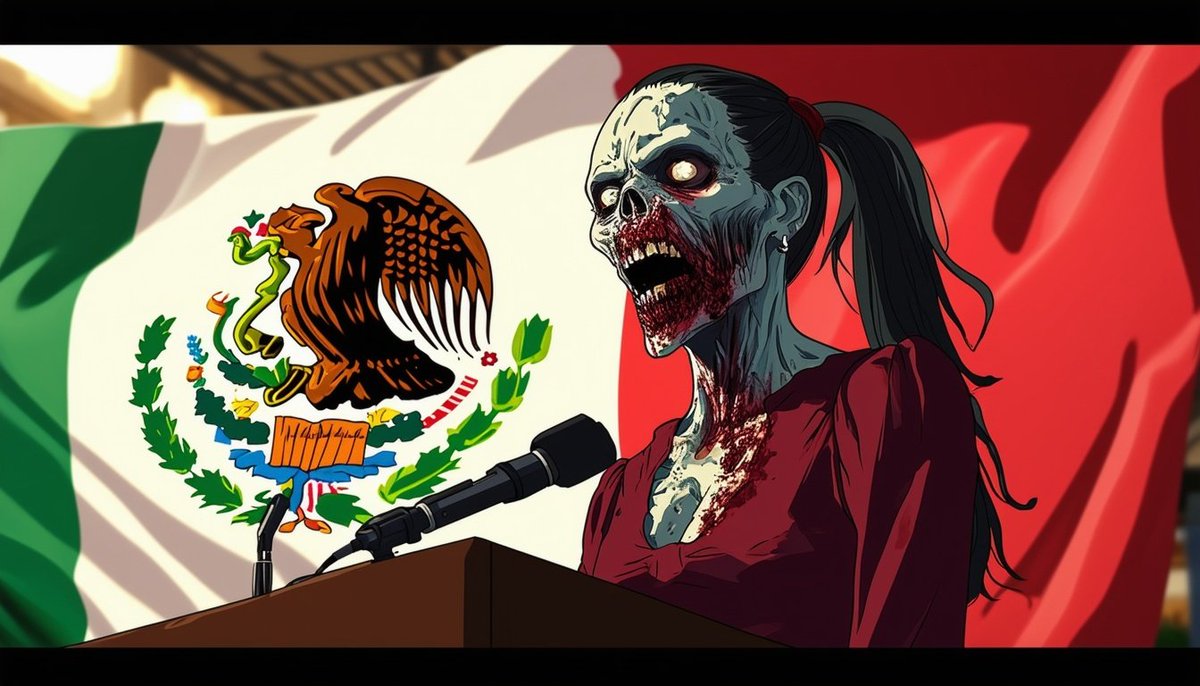 ¿SERÁ QUE EN MÉXICO GANÓ LA MUERTE? Claudia Sheinbaum no ha dado la cara, la situación es tensa en el país.