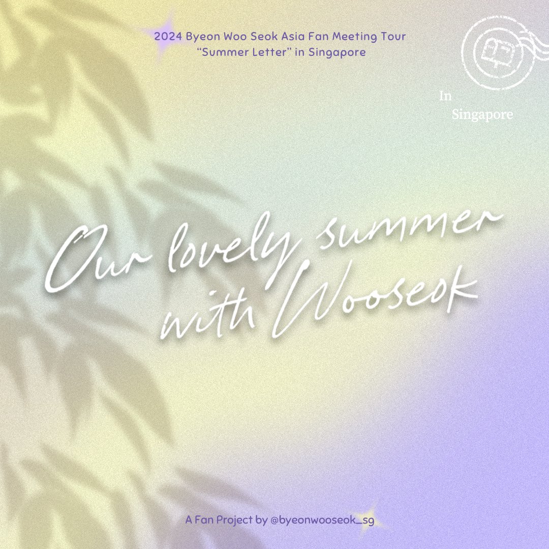 Byeon Woo Seok Singapore - 변우석 (@byeonwooseok_sg) / Posts / X