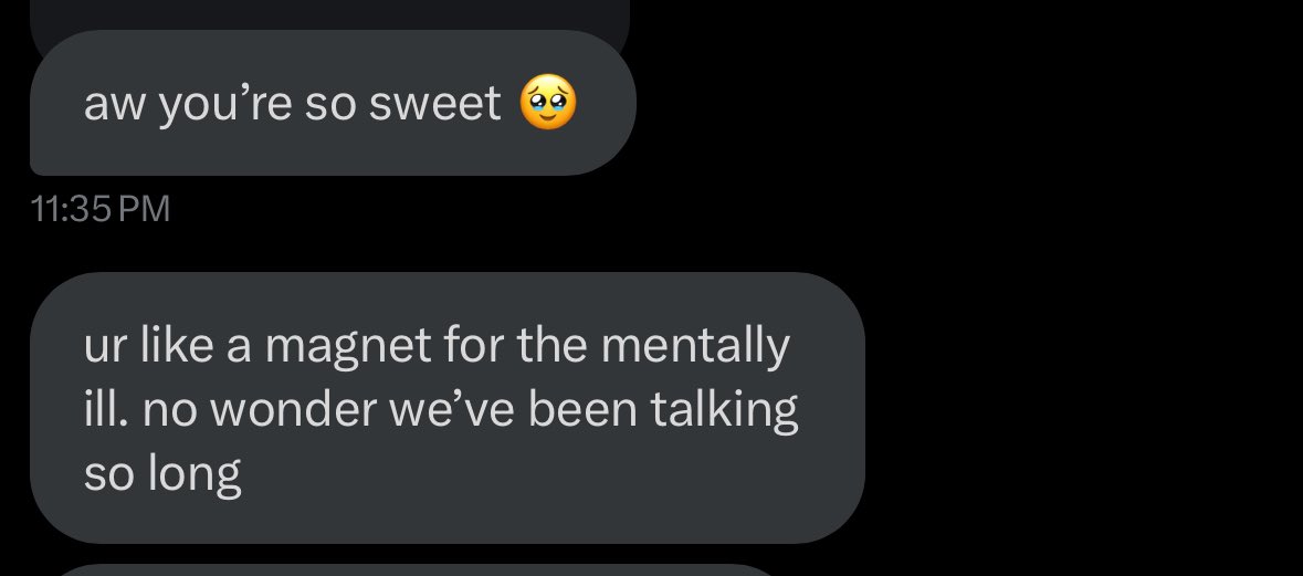 might have been the best compliment ever.