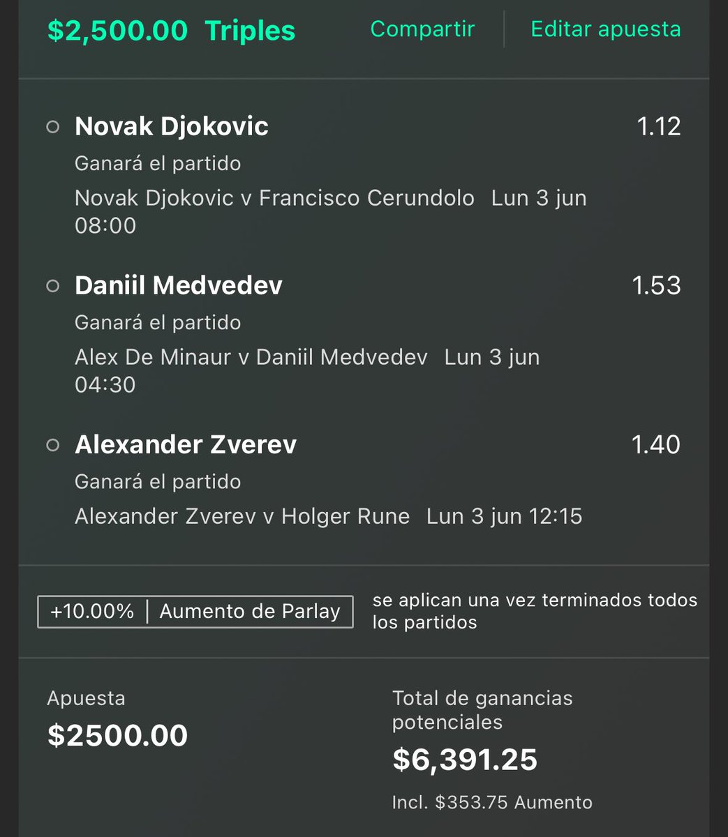 HPpicks's tweet photo. NO LE METAN MUCHO ✅🤑💰 pero se ganará fácilmente https://t.co/Za8qK05OZW